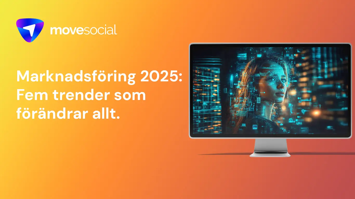 Marknadsföring 2025: Fem trender som förändrar allt